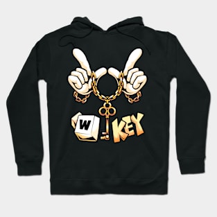 Mouse & Key W Key Hoodie